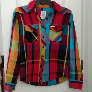 Colorful plaid Shirt. x-small by Topo Designs
